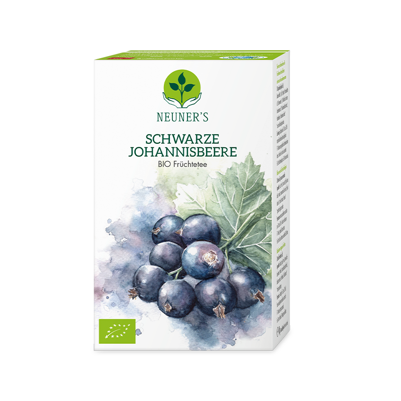 Schwarze Johannisbeere Bio Früchtetee