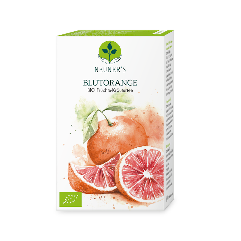 Blutorange Bio Früchte-Kräutertee